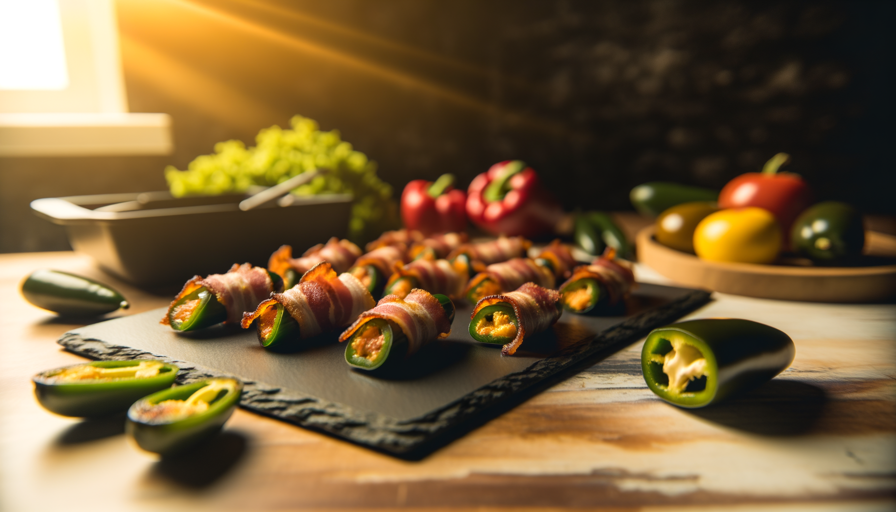 Bacon-Wrapped Jalapeño Poppers for the Grill