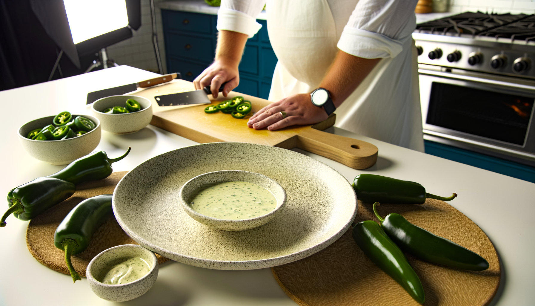 How to Make Jalapeño Cream Sauce for Pasta and Tacos