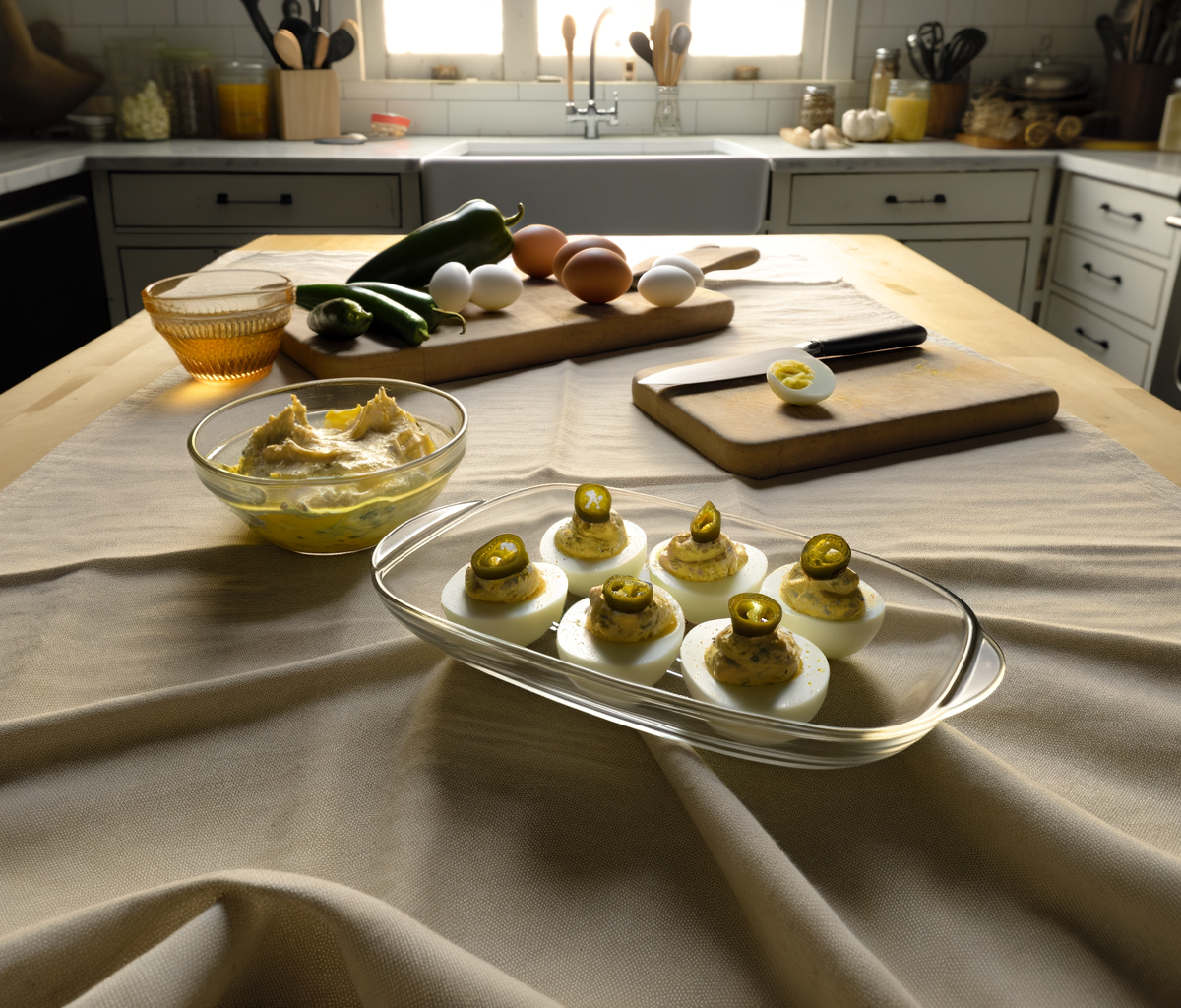 Jalapeño Deviled Eggs: A Spicy Twist on a Classic