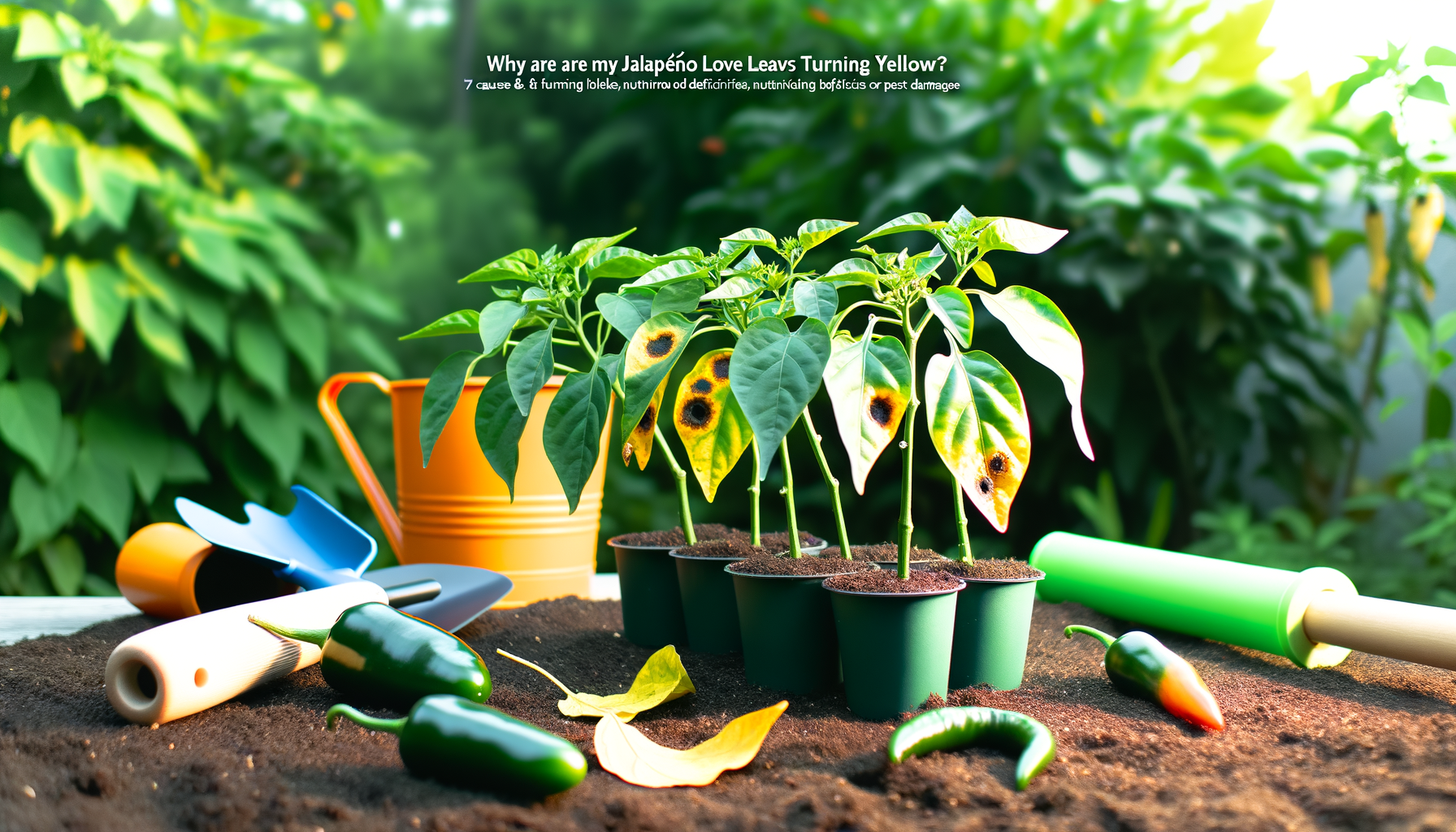 Why Are My Jalapeño Leaves Turning Yellow? 7 Causes & Fixes