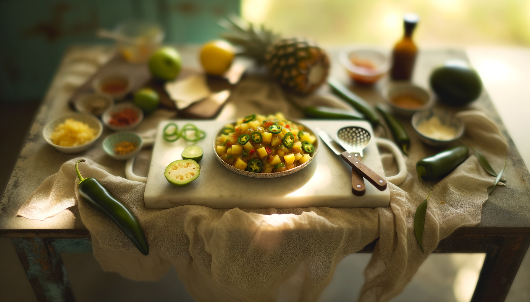 Spicy Jalapeño Pineapple Salsa: Sweet Heat Recipe
