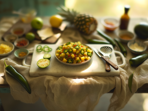 Spicy Jalapeño Pineapple Salsa: Sweet Heat Recipe