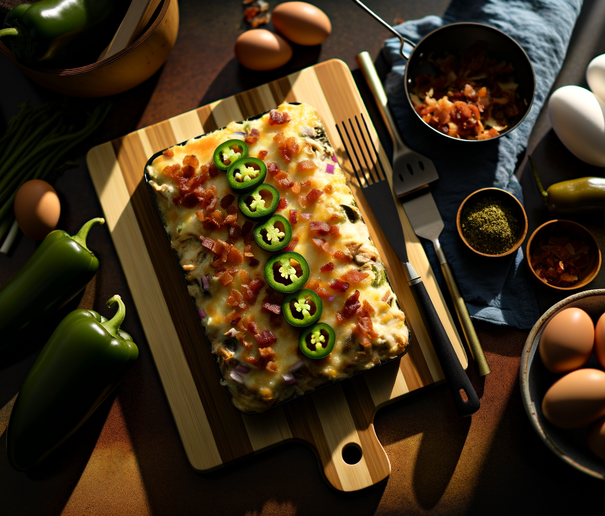 Jalapeño Popper Chicken Casserole Recipe