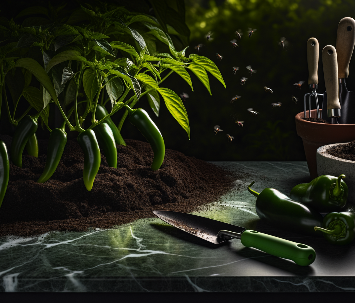 White Flies on Pepper Plants: Identification and Control