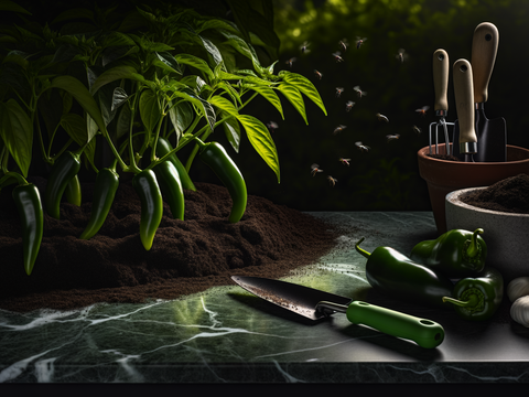 White Flies on Pepper Plants: Identification and Control