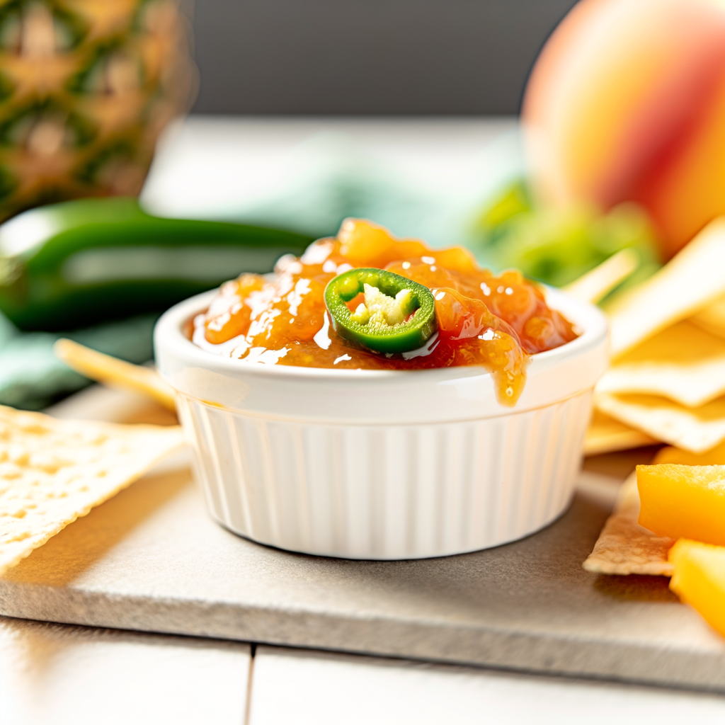 Apricot Jalapeño Jam Sauce