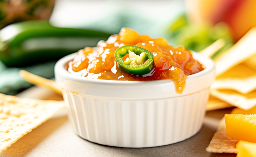 Apricot Jalapeño Jam Sauce