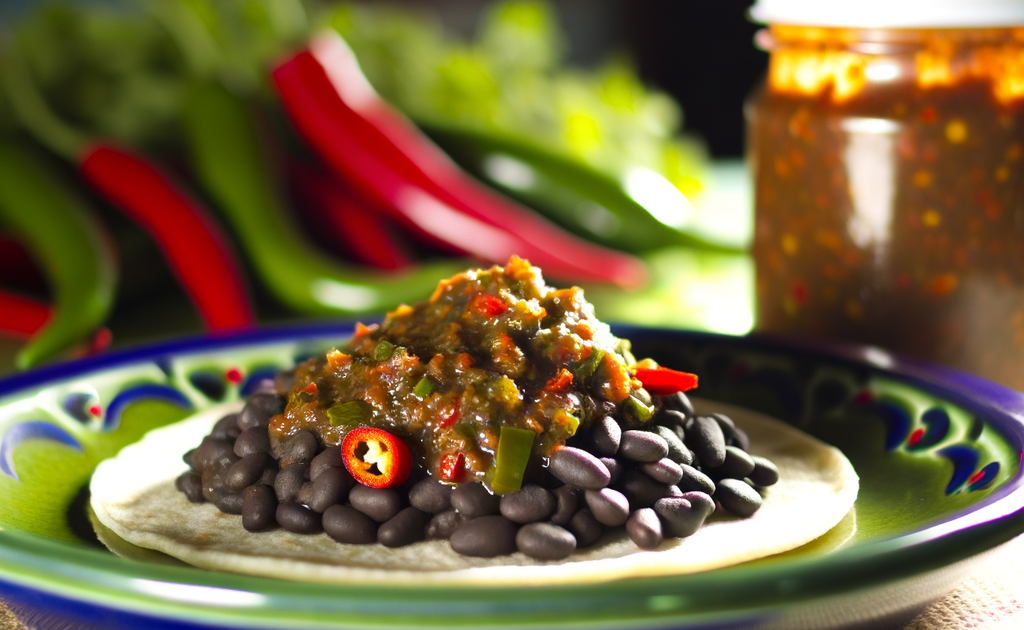 Black Bean Jalapeño Salsa