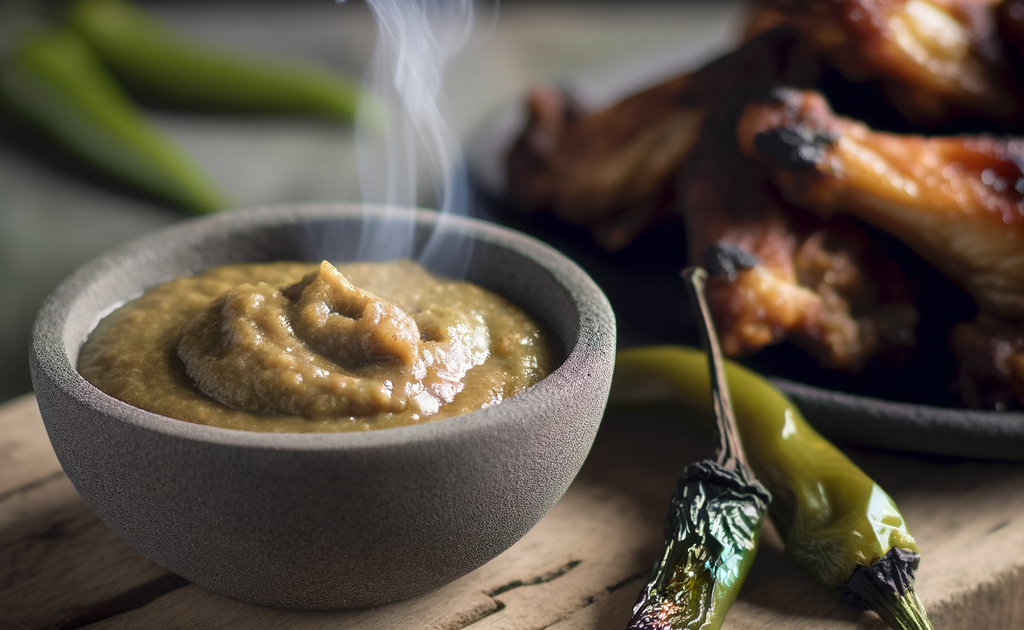 Charred Poblano Cream Sauce