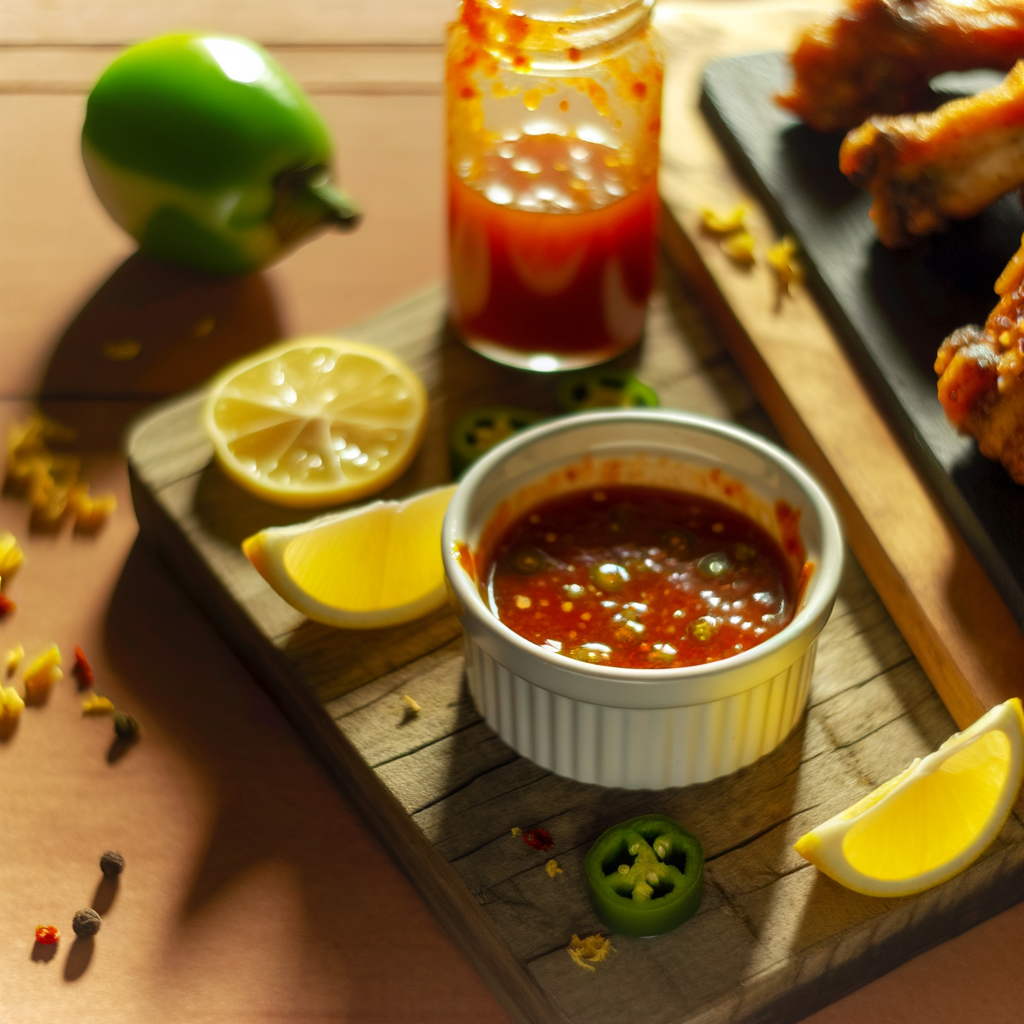 Lemon Pepper Jalapeño Sauce